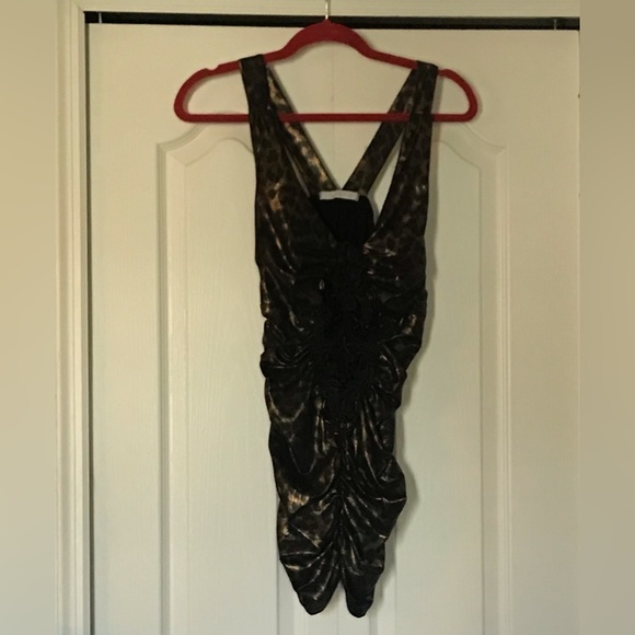 Charlotte Russe metallic top - Picture 1 of 4